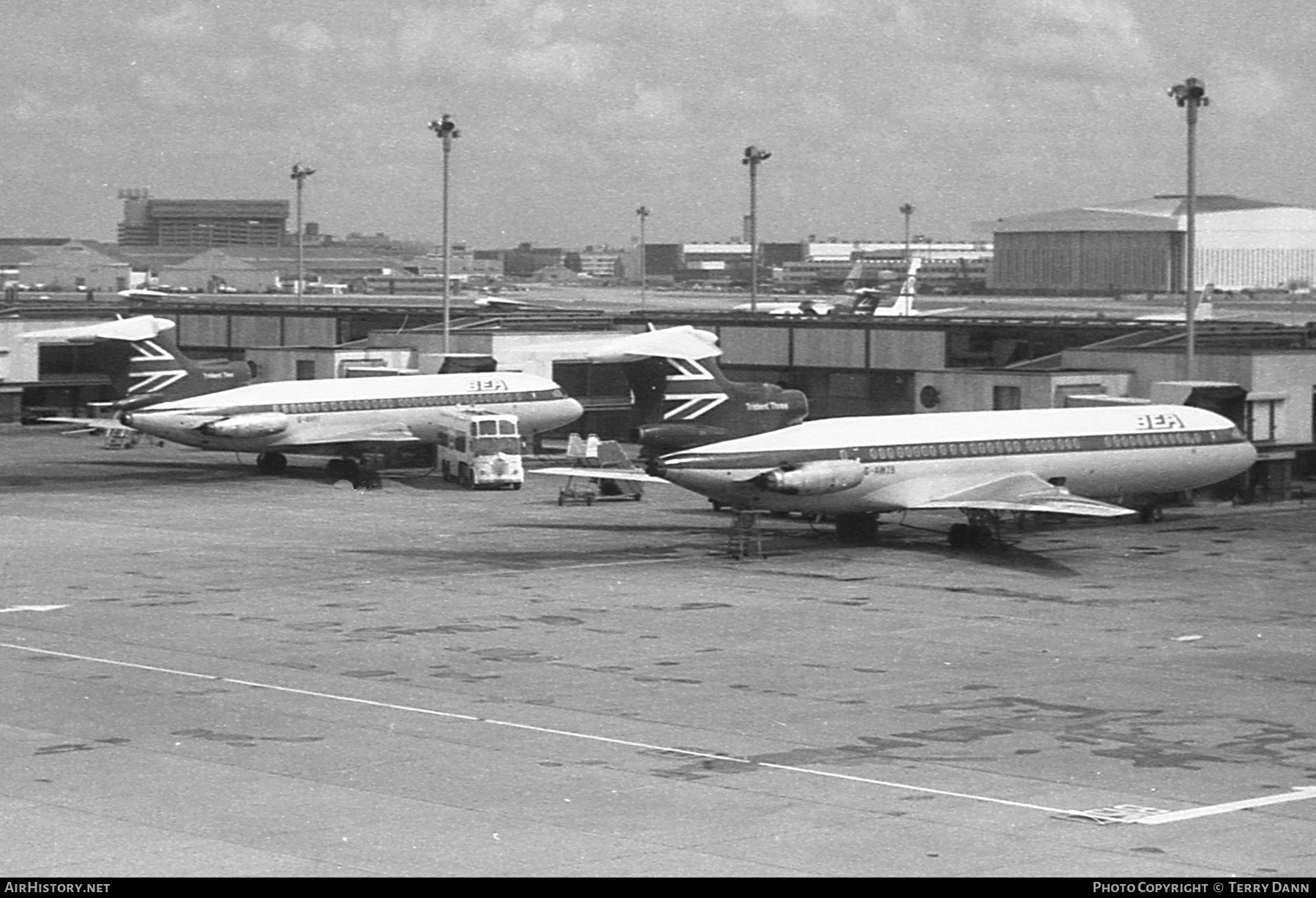 Aircraft Photo of G-AWZB | Hawker Siddeley HS-121 Trident 3B | BEA - British European Airways | AirHistory.net #434480