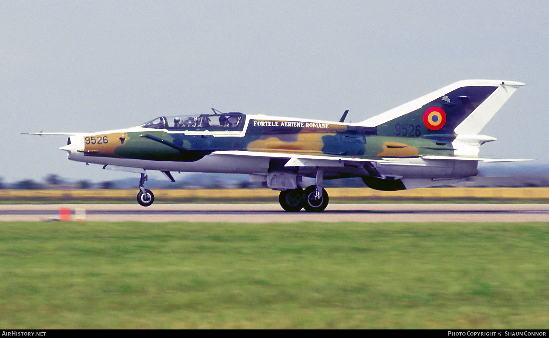 Aircraft Photo of 9526 | Mikoyan-Gurevich MiG-21UM Lancer B | Romania - Air Force | AirHistory.net #434491