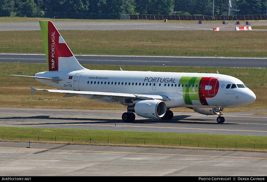 Aircraft Photo of CS-TTG | Airbus A319-111 | TAP Portugal | AirHistory.net #434525