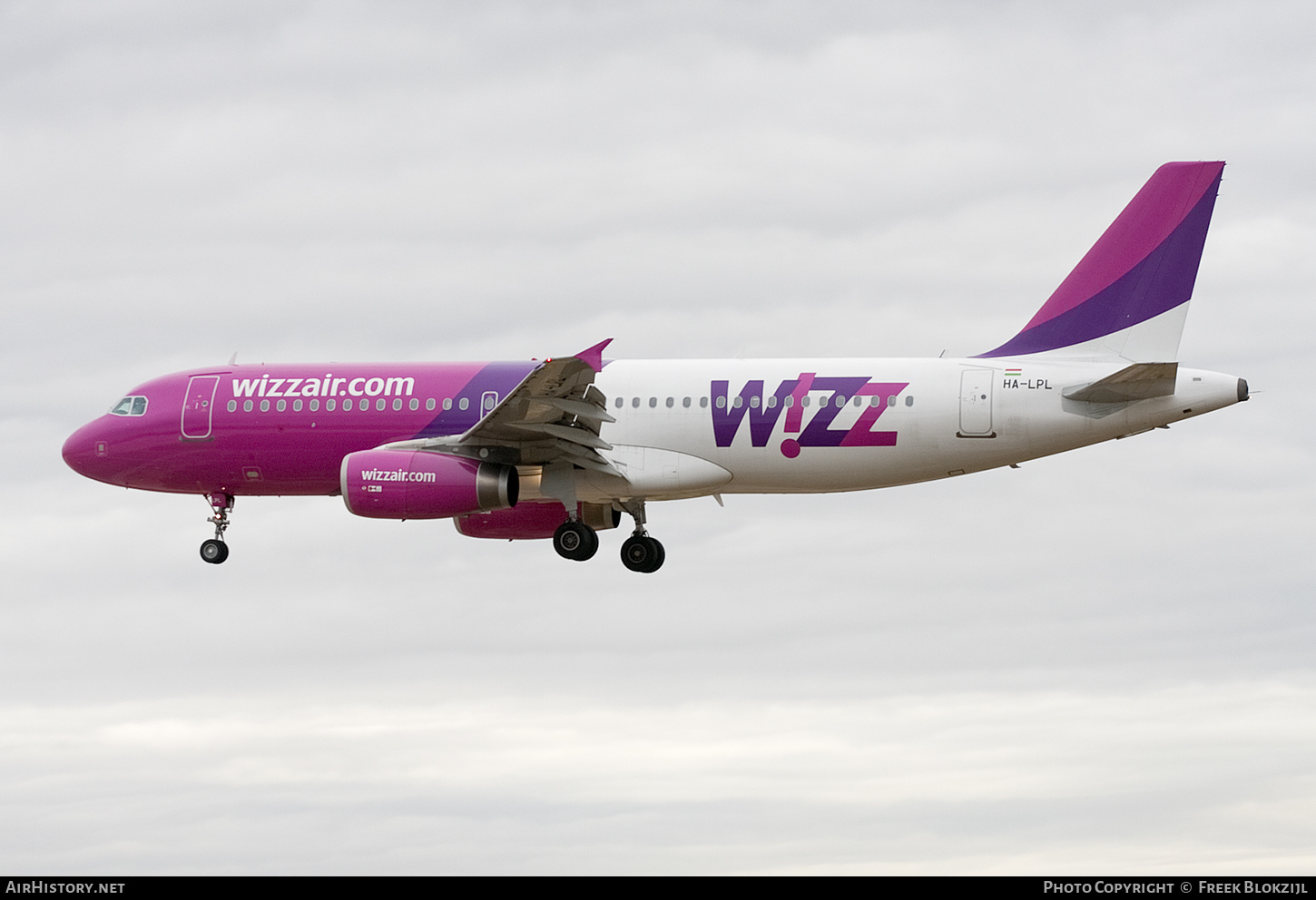 Aircraft Photo of HA-LPL | Airbus A320-232 | Wizz Air | AirHistory.net #434529