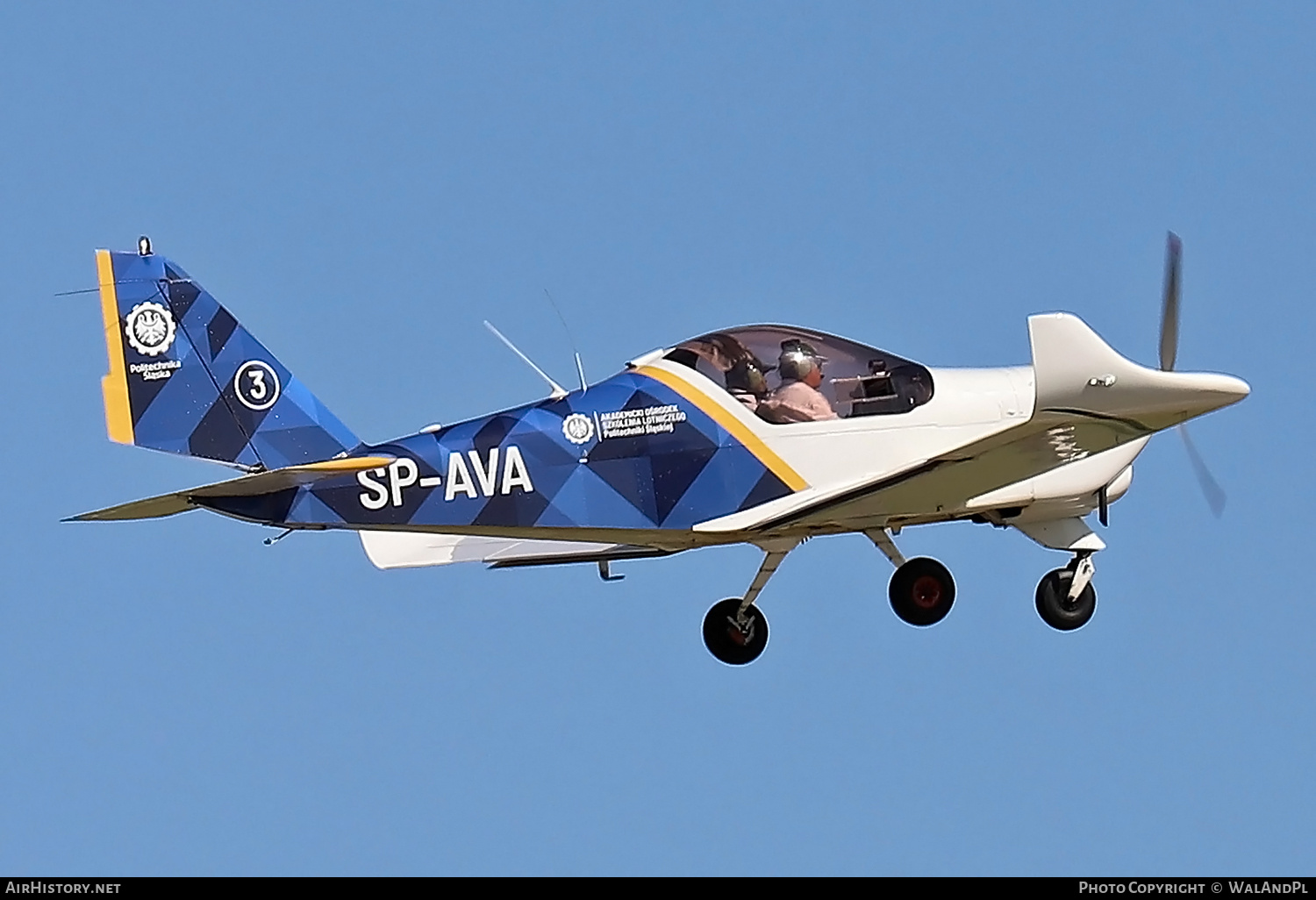 Aircraft Photo of SP-AVA | Aero AT-3 R-100 | Akademicki Ośrodek Szkolenia Lotniczego | AirHistory.net #434533