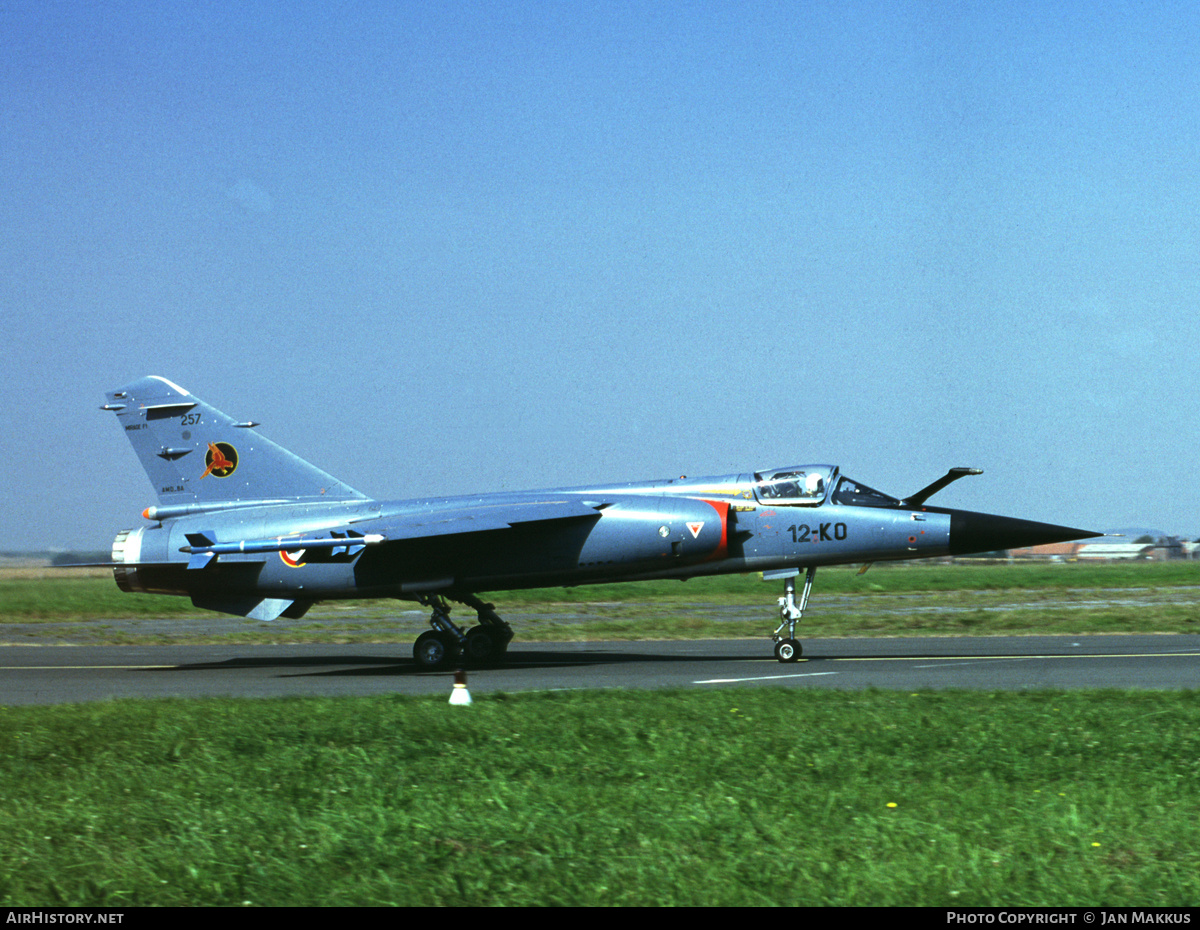 Aircraft Photo of 257 | Dassault Mirage F1C-200 | France - Air Force | AirHistory.net #434534