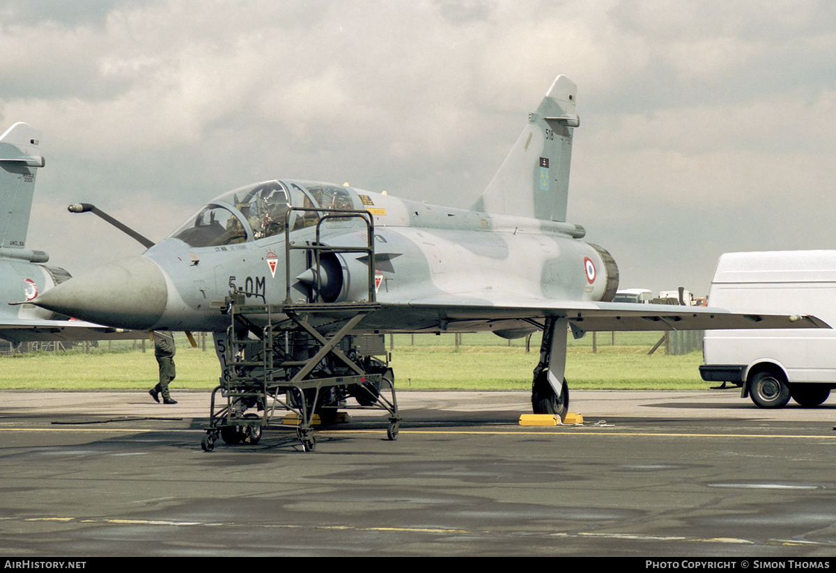 Aircraft Photo of 518 | Dassault Mirage 2000B | France - Air Force | AirHistory.net #434548