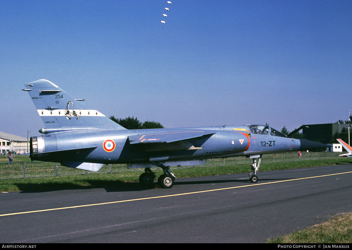 Aircraft Photo of 254 | Dassault Mirage F1C-200 | France - Air Force | AirHistory.net #434554