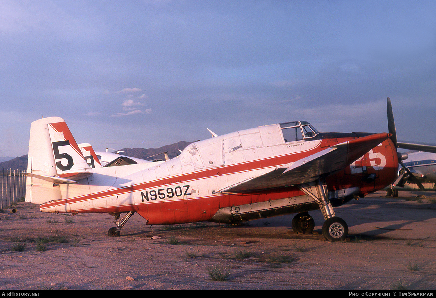 Aircraft Photo of N9590Z | Grumman TBM-3/AT Avenger | AirHistory.net #434570