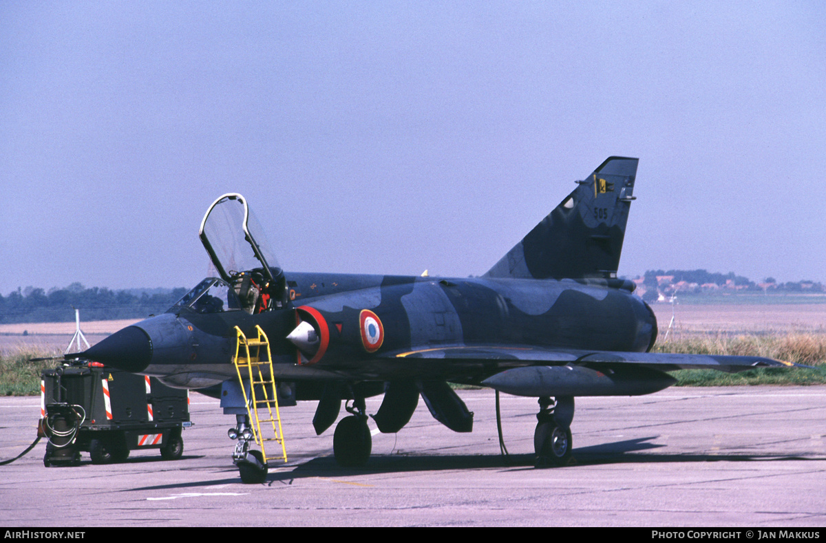Aircraft Photo of 505 | Dassault Mirage IIIE | France - Air Force | AirHistory.net #434578