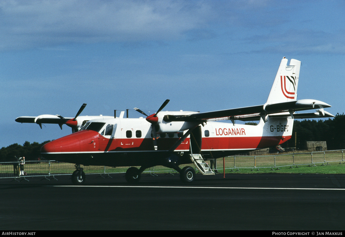 Aircraft Photo of G-BGPC | De Havilland Canada DHC-6-310 Twin Otter | Loganair | AirHistory.net #434584