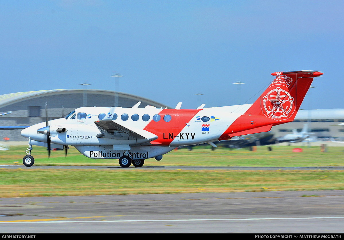 Aircraft Photo of LN-KYV | Hawker Beechcraft 350ER King Air MP (B300) | Kystverket | AirHistory.net #434597