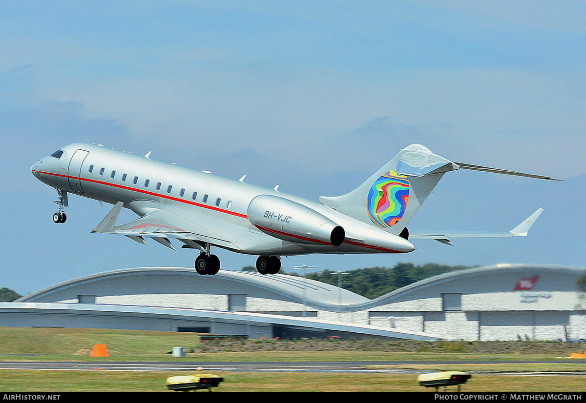 Aircraft Photo of 9H-VJC | Bombardier Global 6000 (BD-700-1A10) | AirHistory.net #434610