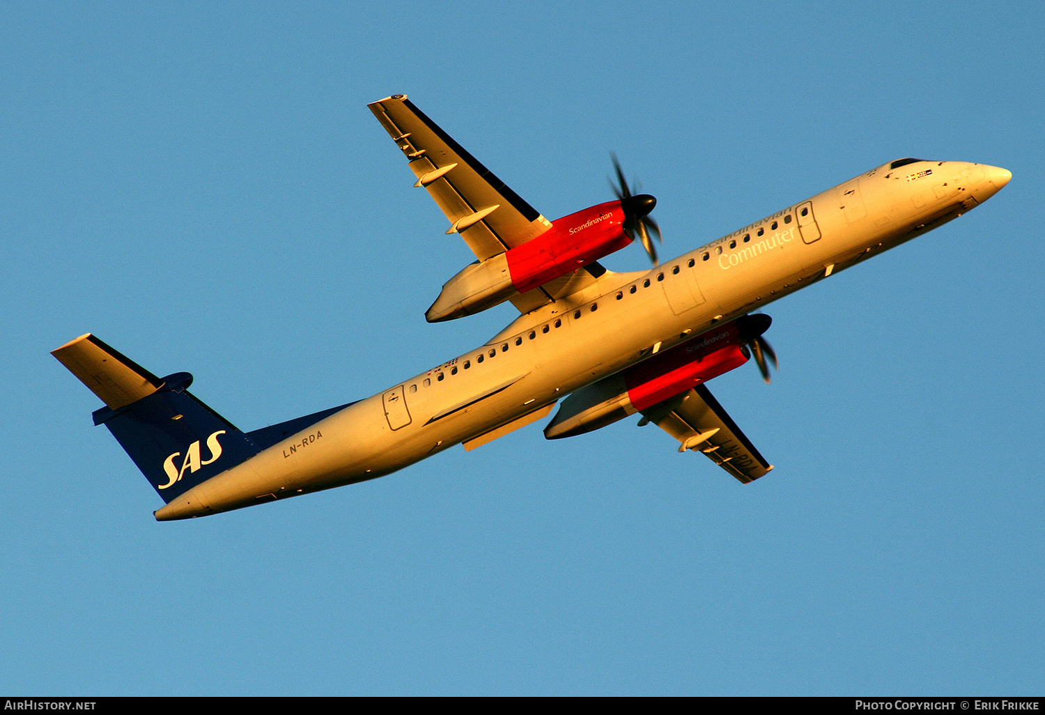 Aircraft Photo of LN-RDA | Bombardier DHC-8-402 Dash 8 | Scandinavian Commuter - SAS | AirHistory.net #434623