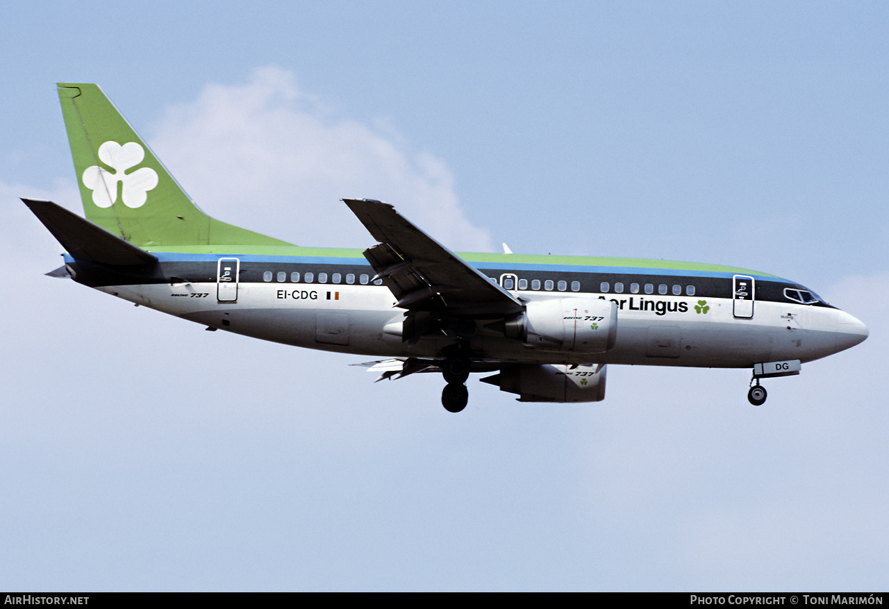 Aircraft Photo of EI-CDG | Boeing 737-548 | Aer Lingus | AirHistory.net #434627
