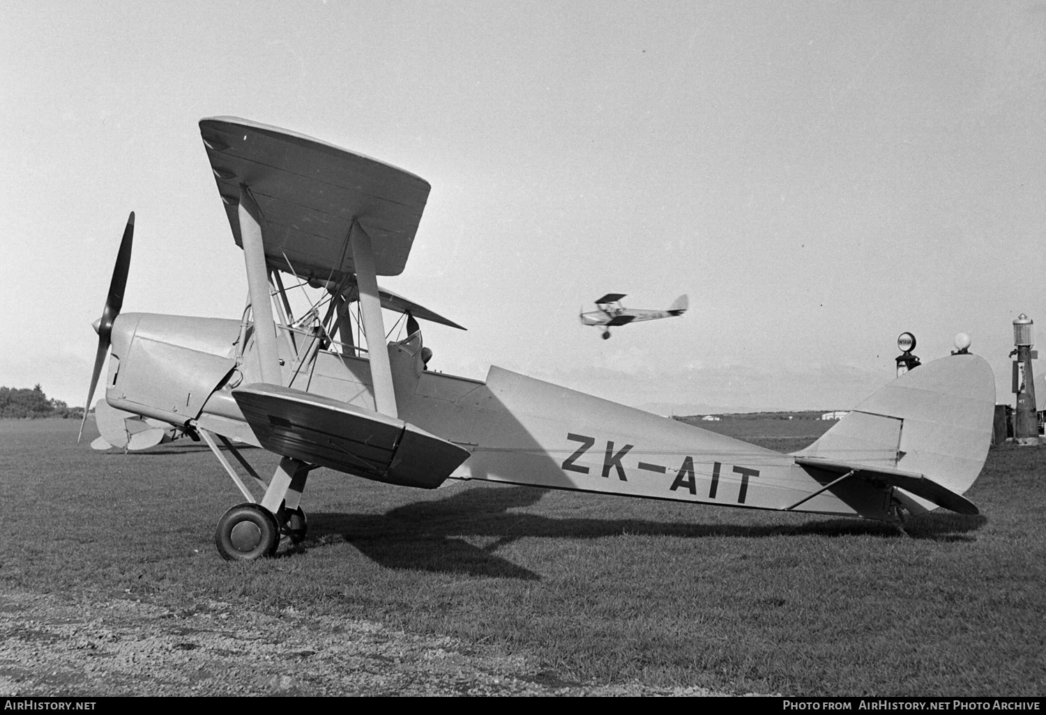 Aircraft Photo of ZK-AIT | De Havilland D.H. 82A Tiger Moth | AirHistory.net #434642