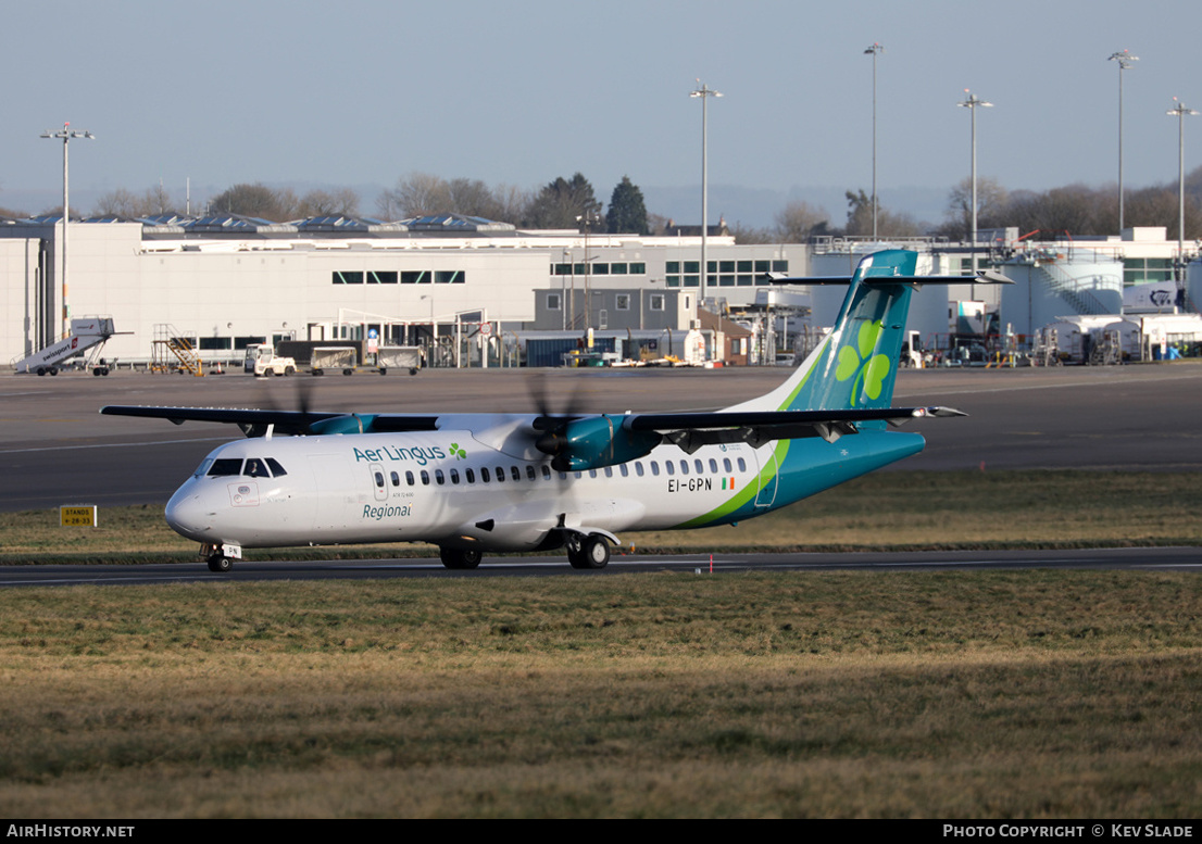 Aircraft Photo of EI-GPN | ATR ATR-72-600 (ATR-72-212A) | Aer Lingus Regional | AirHistory.net #434646