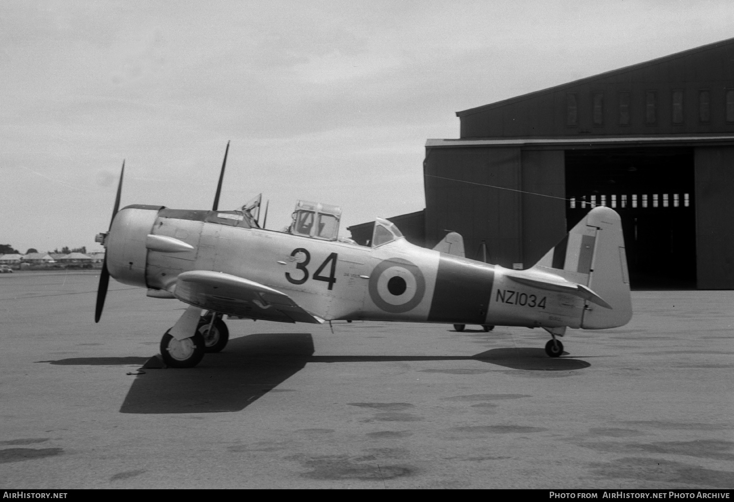 Aircraft Photo of NZ1034 | North American AT-6C Harvard IIA | New Zealand - Air Force | AirHistory.net #434647
