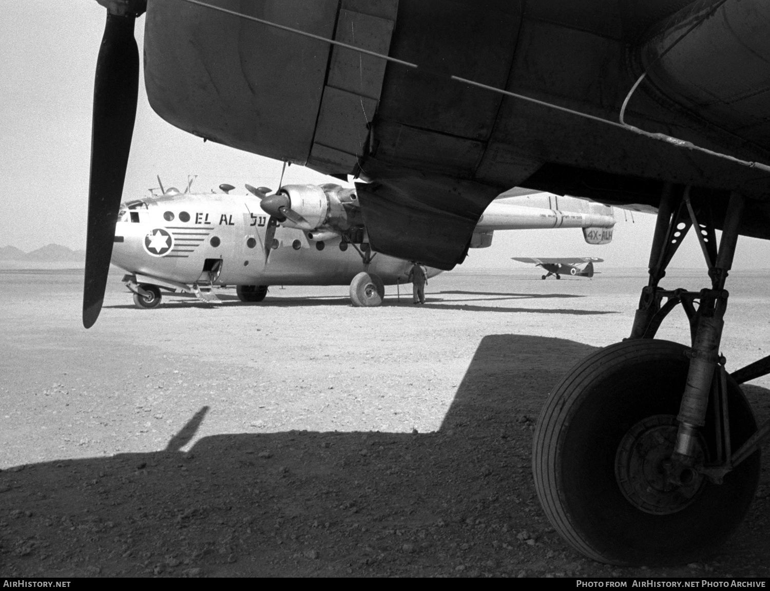 Aircraft Photo of 4X-ALH | Nord 2501IS Noratlas | El Al Israel Airlines | AirHistory.net #434654