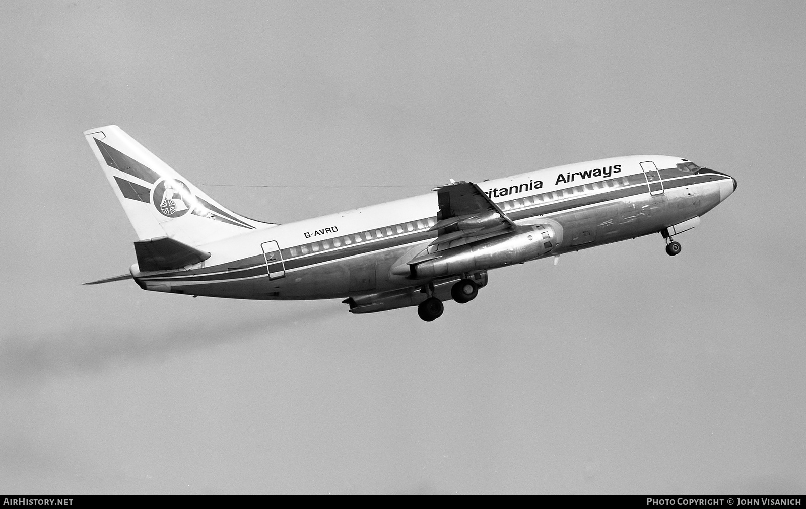 Aircraft Photo of G-AVRO | Boeing 737-204 | Britannia Airways | AirHistory.net #434663