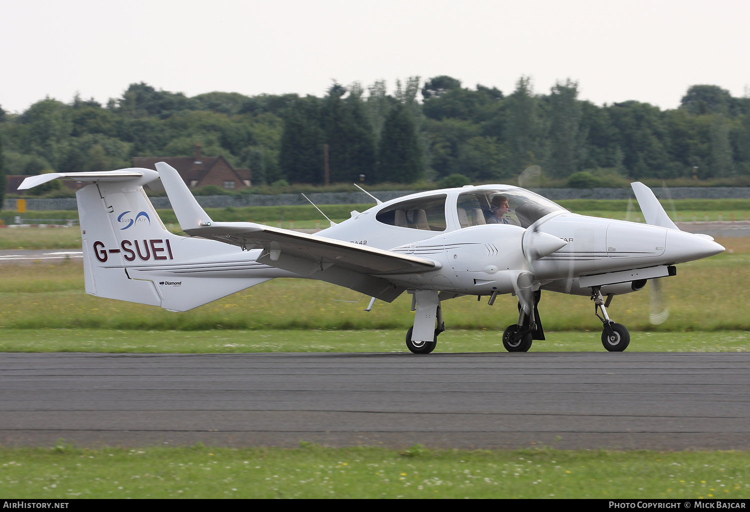 Aircraft Photo of G-SUEI | Diamond DA42-180 Twin Star | Sue Air | AirHistory.net #434666