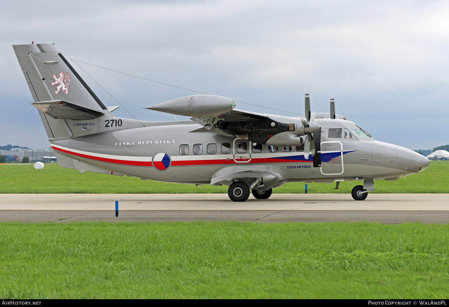 Aircraft Photo of 2710 | Let L-410UVP-E20C Turbolet | Czechia - Air Force | AirHistory.net #434671