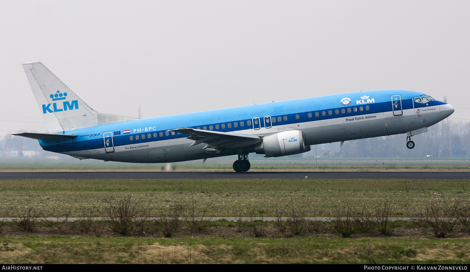 Aircraft Photo of PH-BPC | Boeing 737-4Y0 | KLM - Royal Dutch Airlines | AirHistory.net #434676