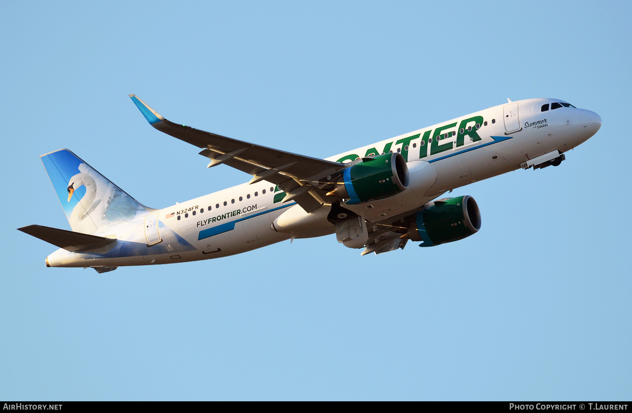 Aircraft Photo of N324FR | Airbus A320-251N | Frontier Airlines | AirHistory.net #434695