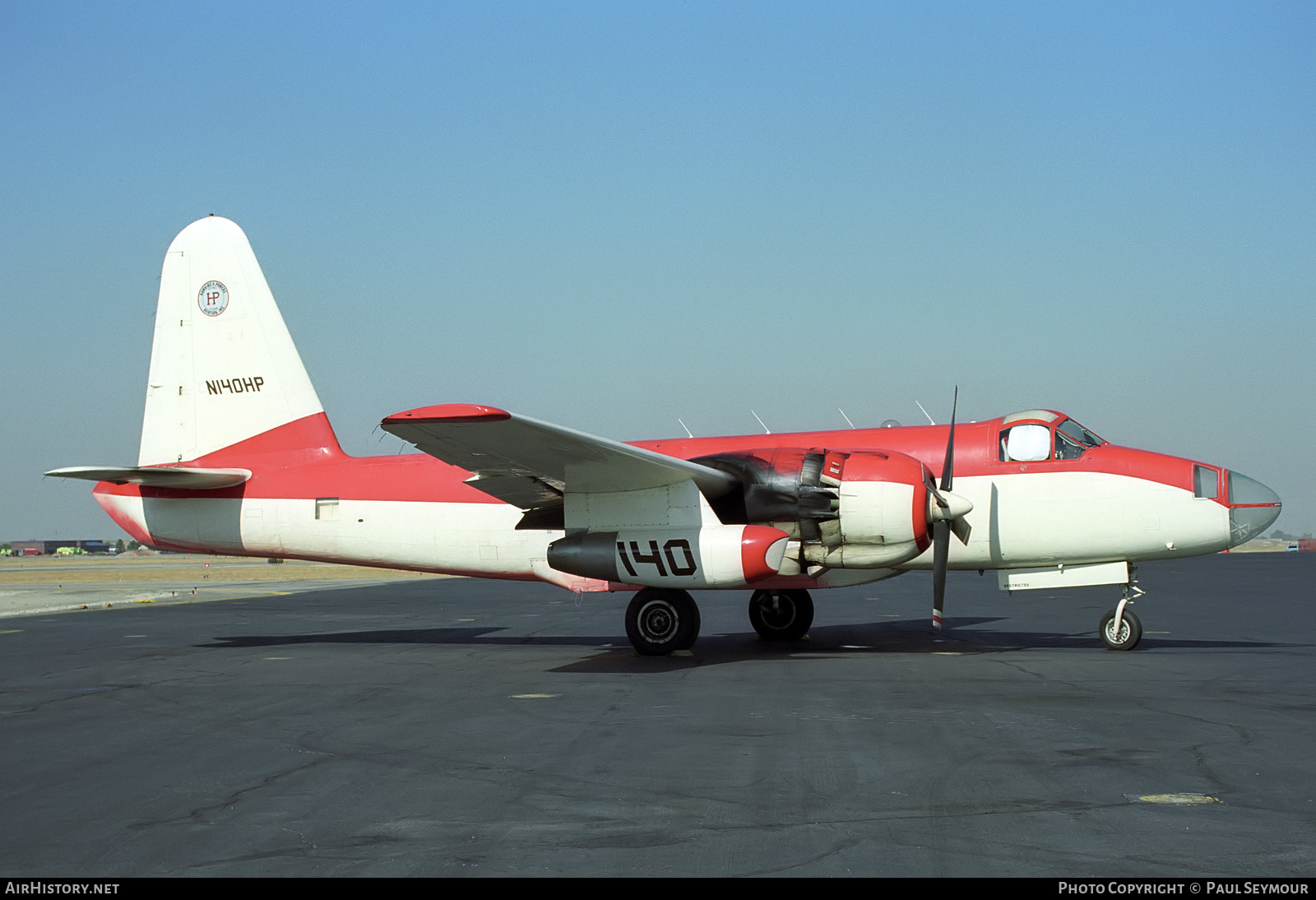 Aircraft Photo of N140HP | Lockheed P-2H/AT Neptune | Hawkins & Powers Aviation | AirHistory.net #434697