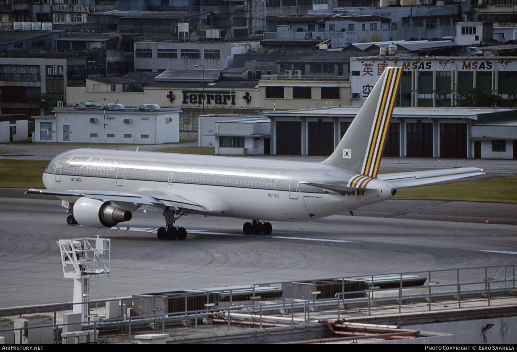 Aircraft Photo of HL7505 | Boeing 767-324/ER | Asiana Airlines | AirHistory.net #434721