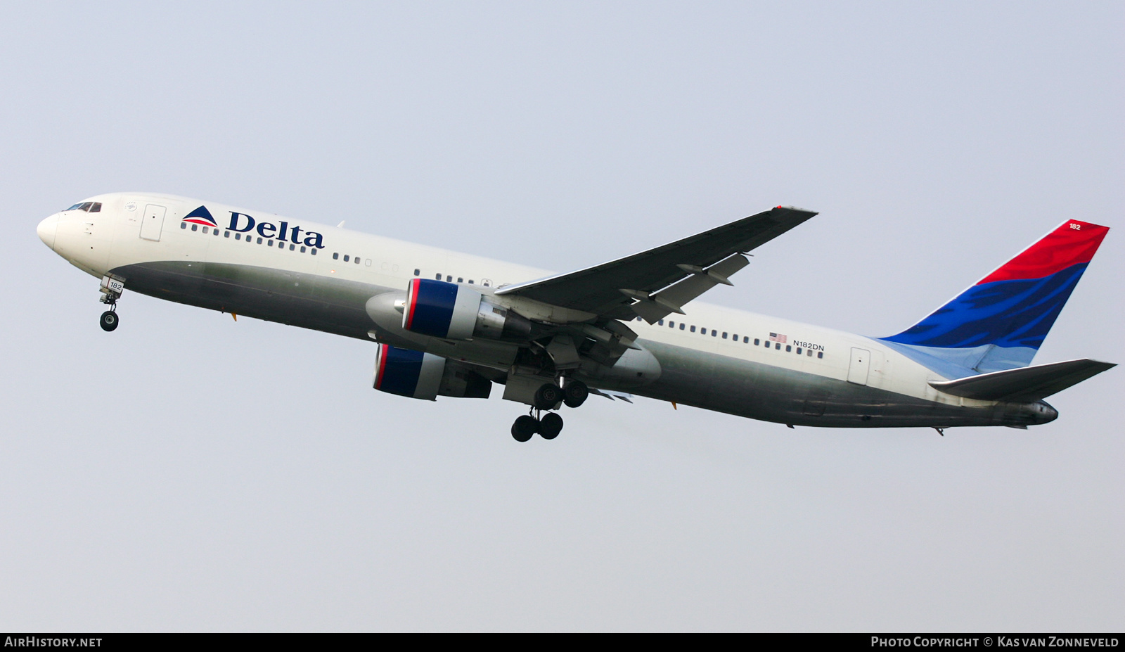 Aircraft Photo of N182DN | Boeing 767-332/ER | Delta Air Lines | AirHistory.net #434724