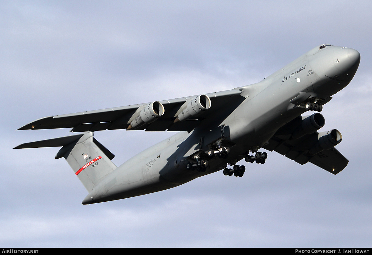 Aircraft Photo of 87-0043 / 70043 | Lockheed C-5B Galaxy (L-500) | USA - Air Force | AirHistory.net #434725