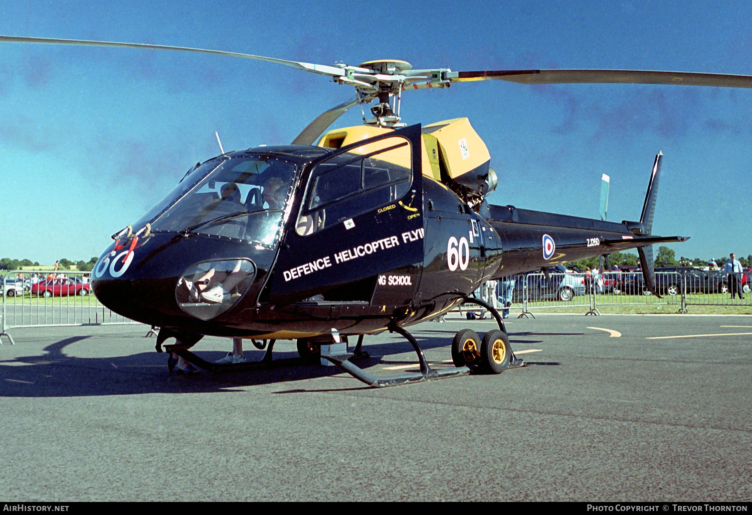 Aircraft Photo of ZJ260 | Eurocopter AS-350BB Squirrel HT1 | UK - Air Force | AirHistory.net #434726