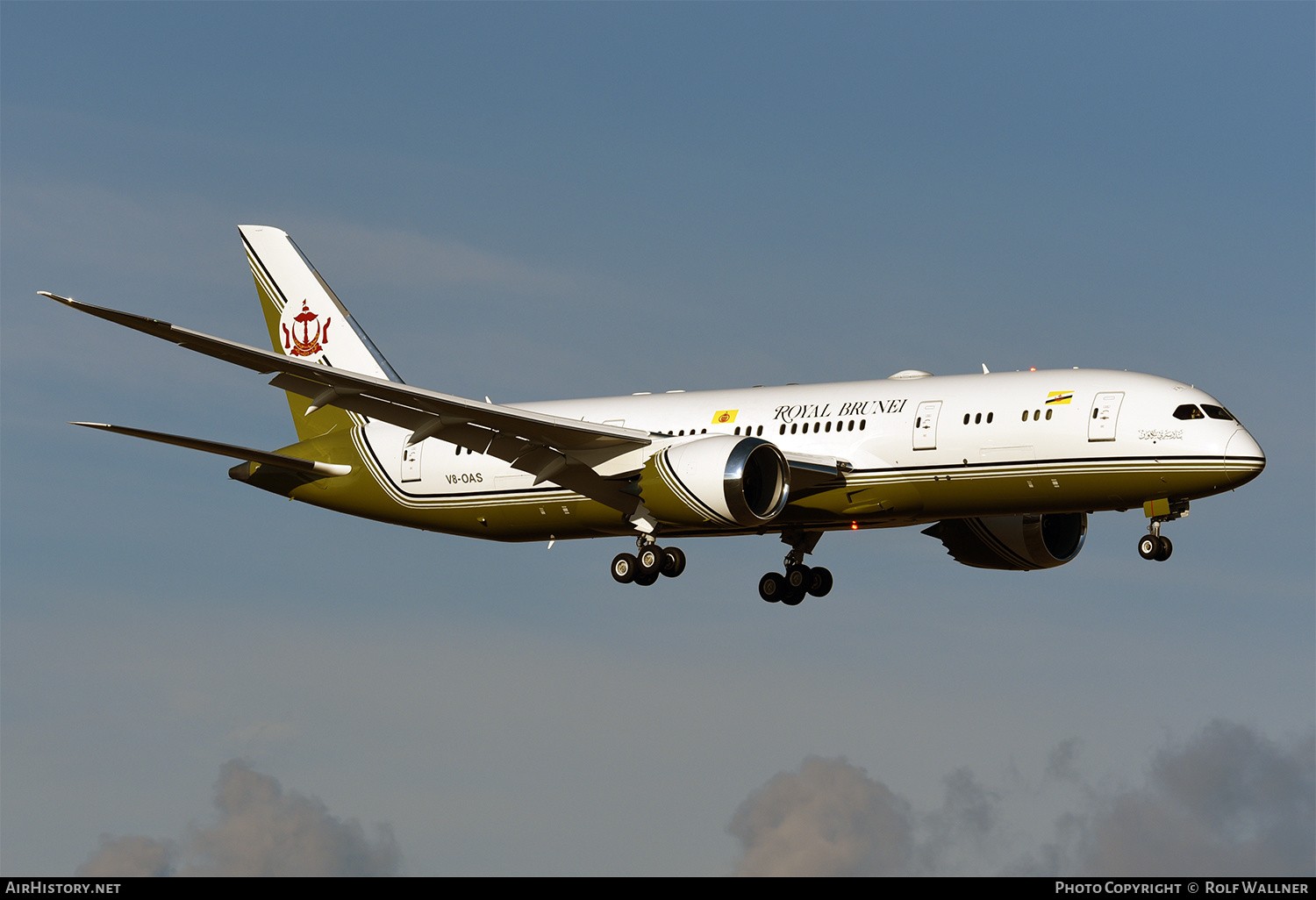 Aircraft Photo of V8-OAS | Boeing 787-8 BBJ | Royal Brunei Airlines | AirHistory.net #434747