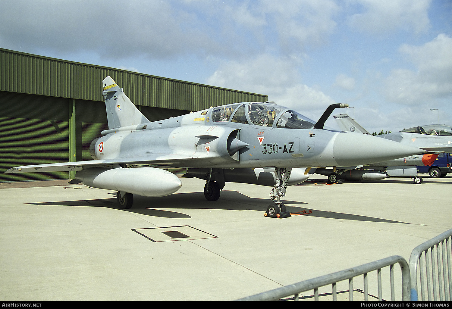 Aircraft Photo of 524 | Dassault Mirage 2000B | France - Air Force | AirHistory.net #434764
