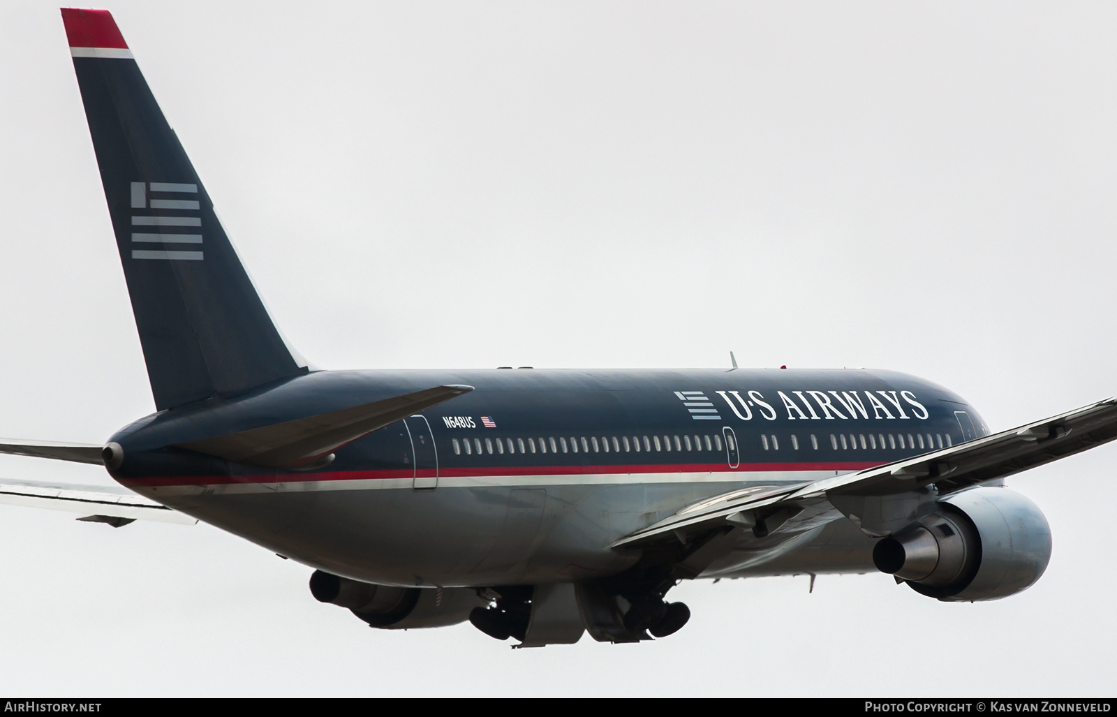Aircraft Photo of N648US | Boeing 767-201/ER | US Airways | AirHistory.net #434766