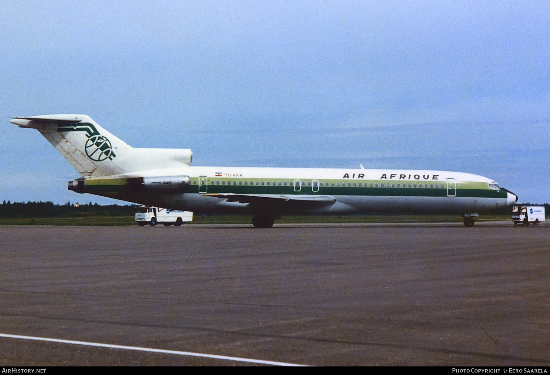 Aircraft Photo of YU-AKK | Boeing 727-2H9/Adv | Air Afrique | AirHistory.net #434775