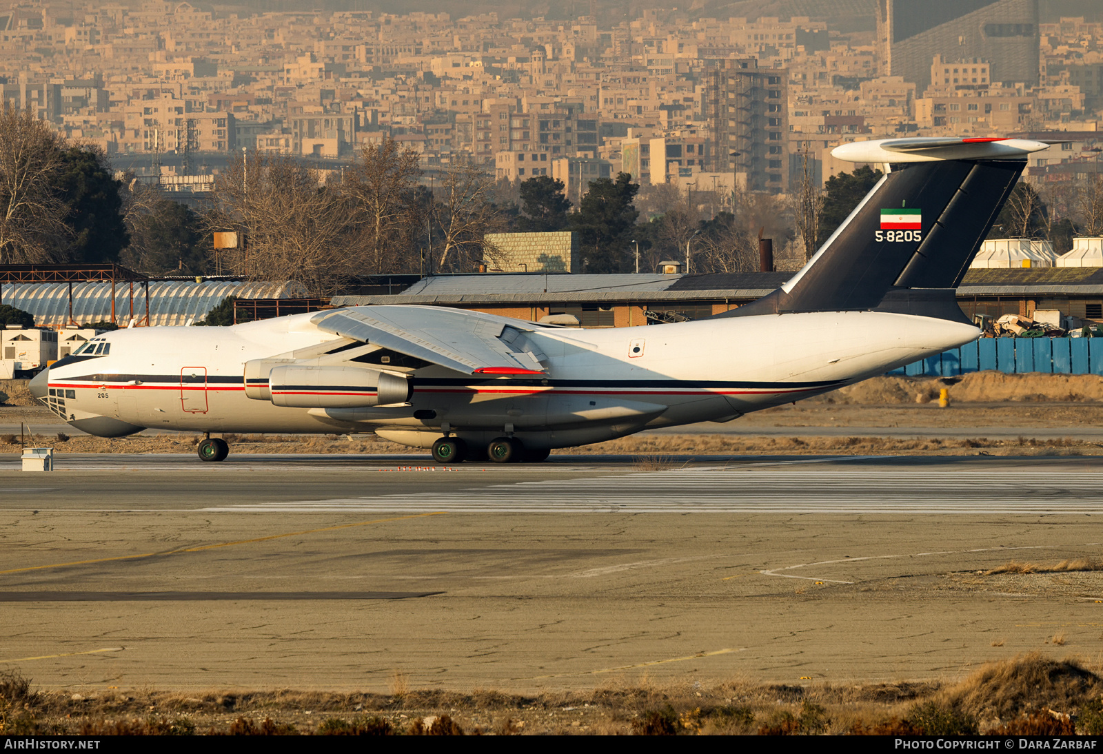 Aircraft Photo of 5-8205 | Ilyushin Il-76MD | Iran - Air Force | AirHistory.net #434788