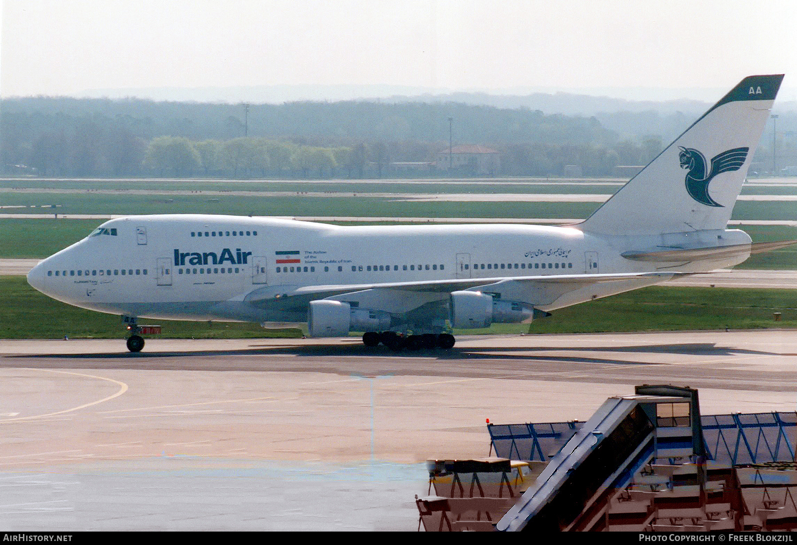 Aircraft Photo of EP-IAA | Boeing 747SP-86 | Iran Air | AirHistory.net #434791