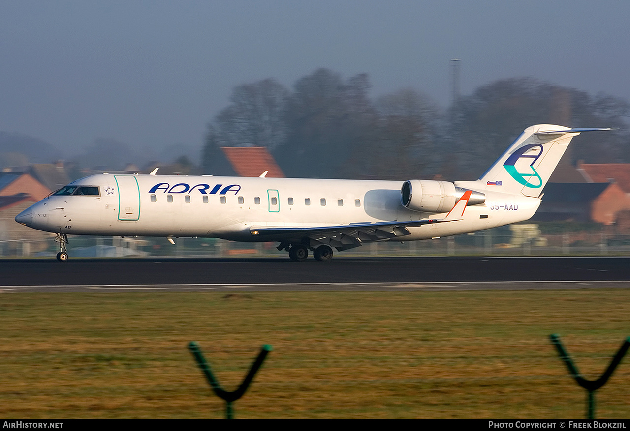 Aircraft Photo of S5-AAD | Bombardier CRJ-200LR (CL-600-2B19) | Adria Airways | AirHistory.net #434797