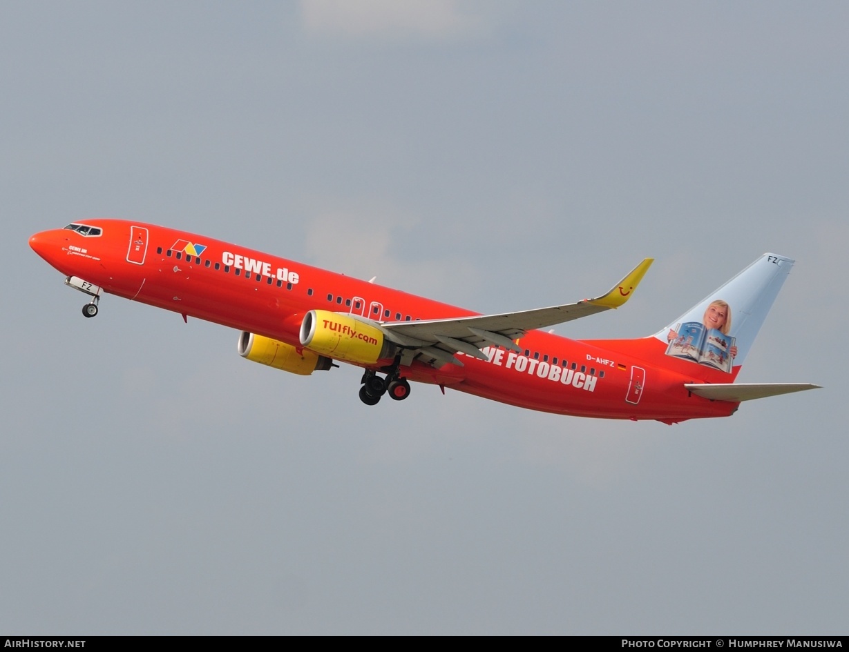 Aircraft Photo of D-AHFZ | Boeing 737-8K5 | TUIfly | AirHistory.net #434801