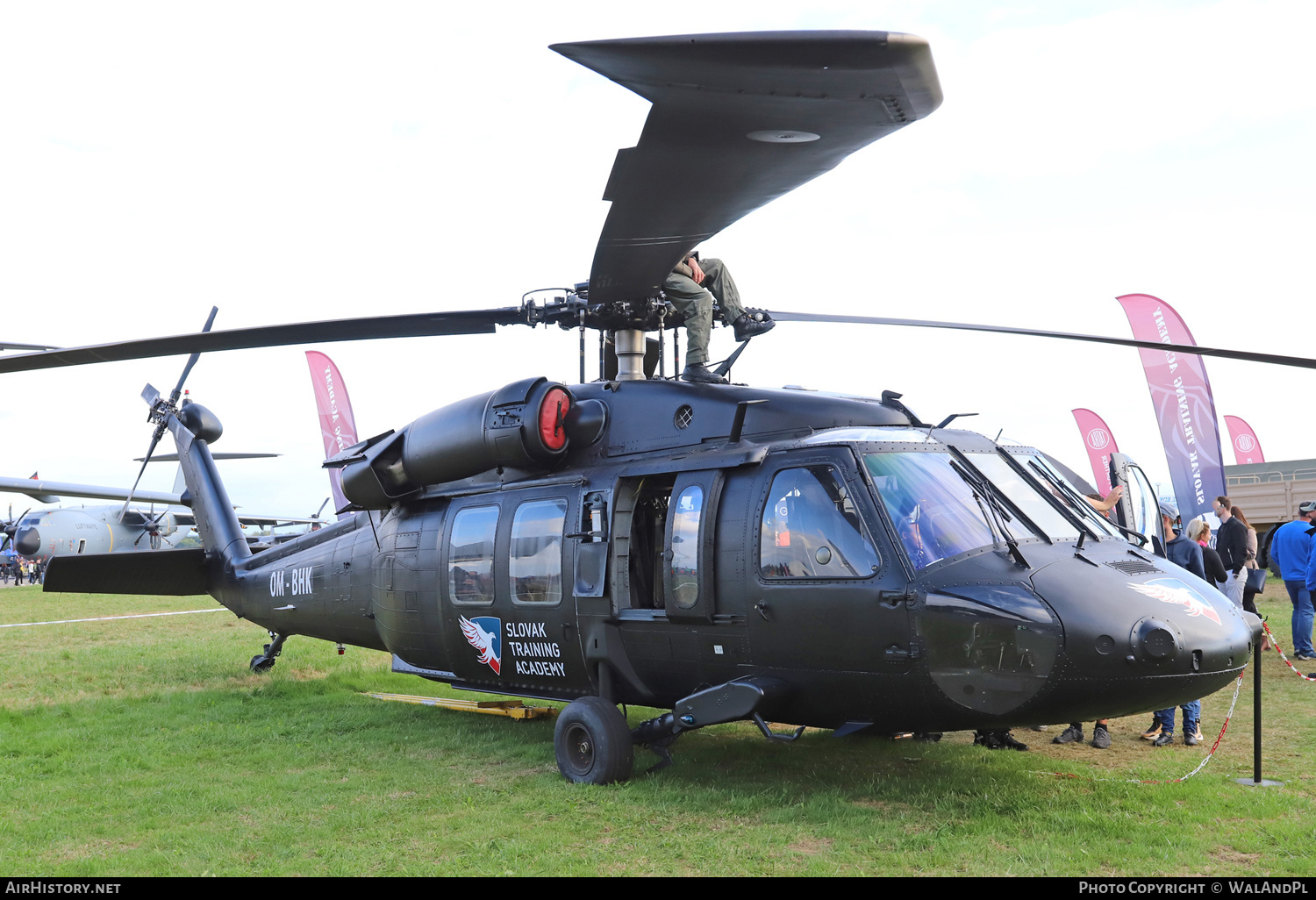Aircraft Photo of OM-BHK | Sikorsky UH-60A Black Hawk (S-70A) | Slovak Training Academy | AirHistory.net #434802