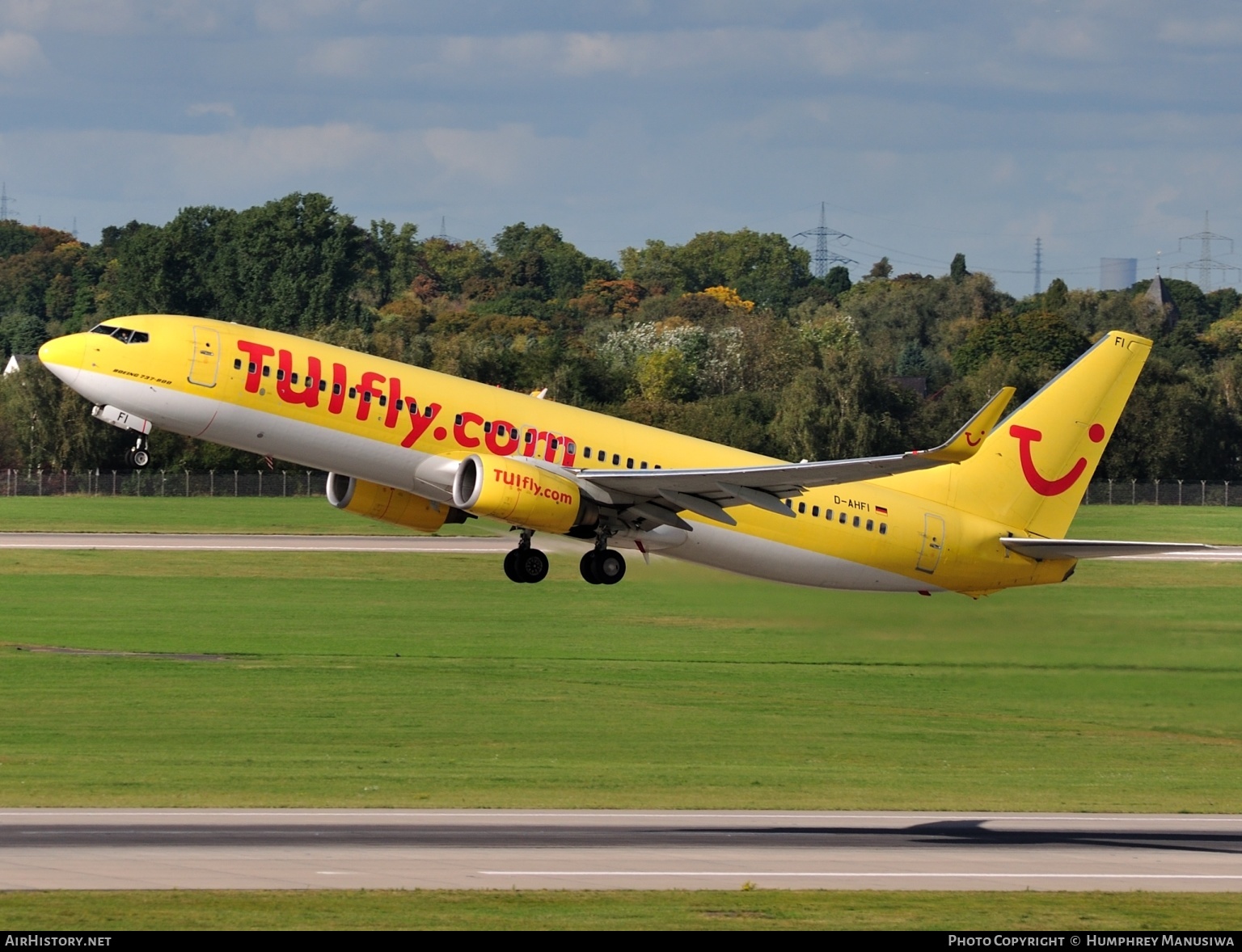 Aircraft Photo of D-AHFI | Boeing 737-8K5 | TUIfly | AirHistory.net #434805