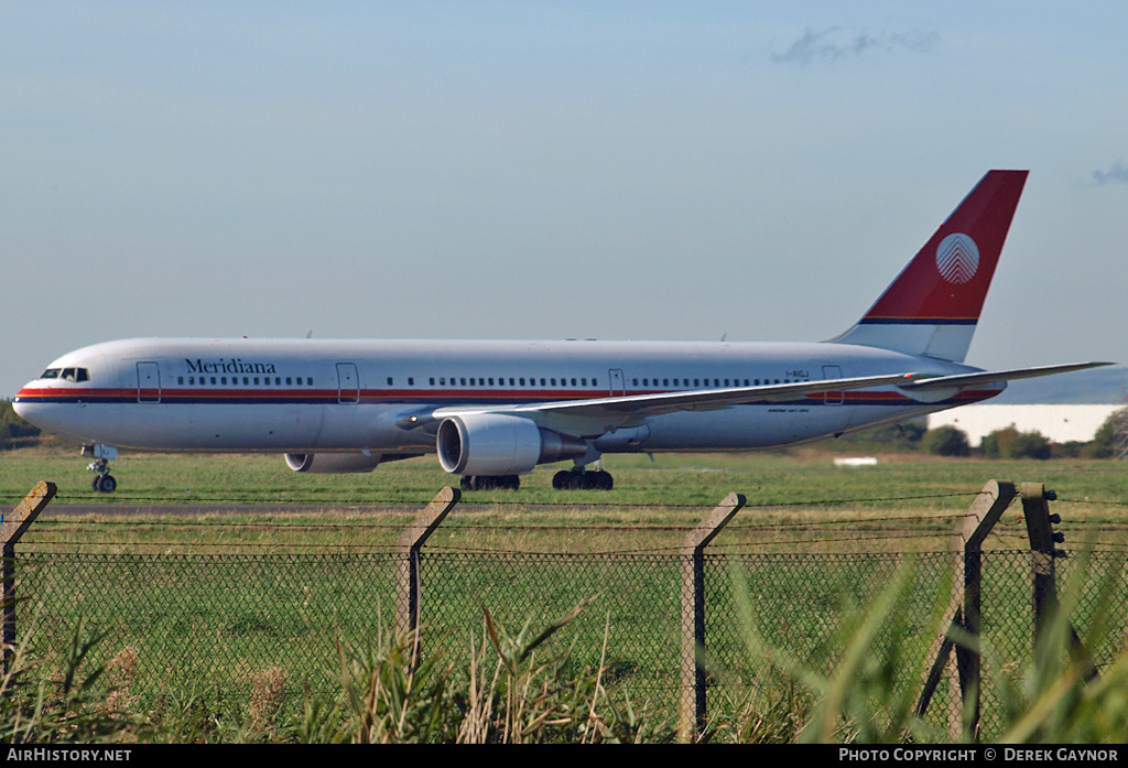 Aircraft Photo of I-AIGJ | Boeing 767-304/ER | Meridiana | AirHistory.net #434822