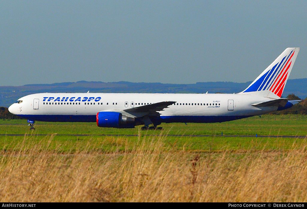 Aircraft Photo of EI-RUY | Boeing 767-3Q8/ER | Transaero Airlines | AirHistory.net #434825