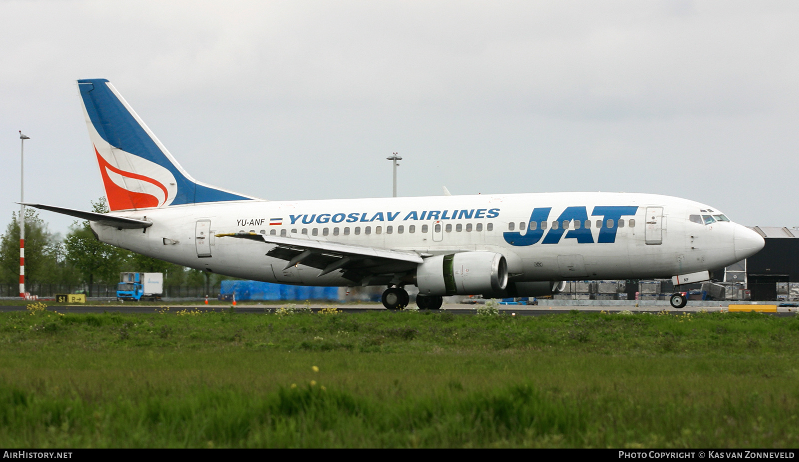 Aircraft Photo of YU-ANF | Boeing 737-3H9 | JAT Yugoslav Airlines - Jugoslovenski Aerotransport | AirHistory.net #434833