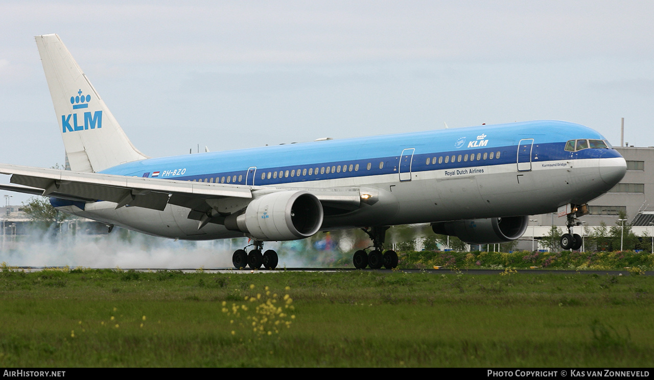Aircraft Photo of PH-BZO | Boeing 767-306/ER | KLM - Royal Dutch Airlines | AirHistory.net #434841