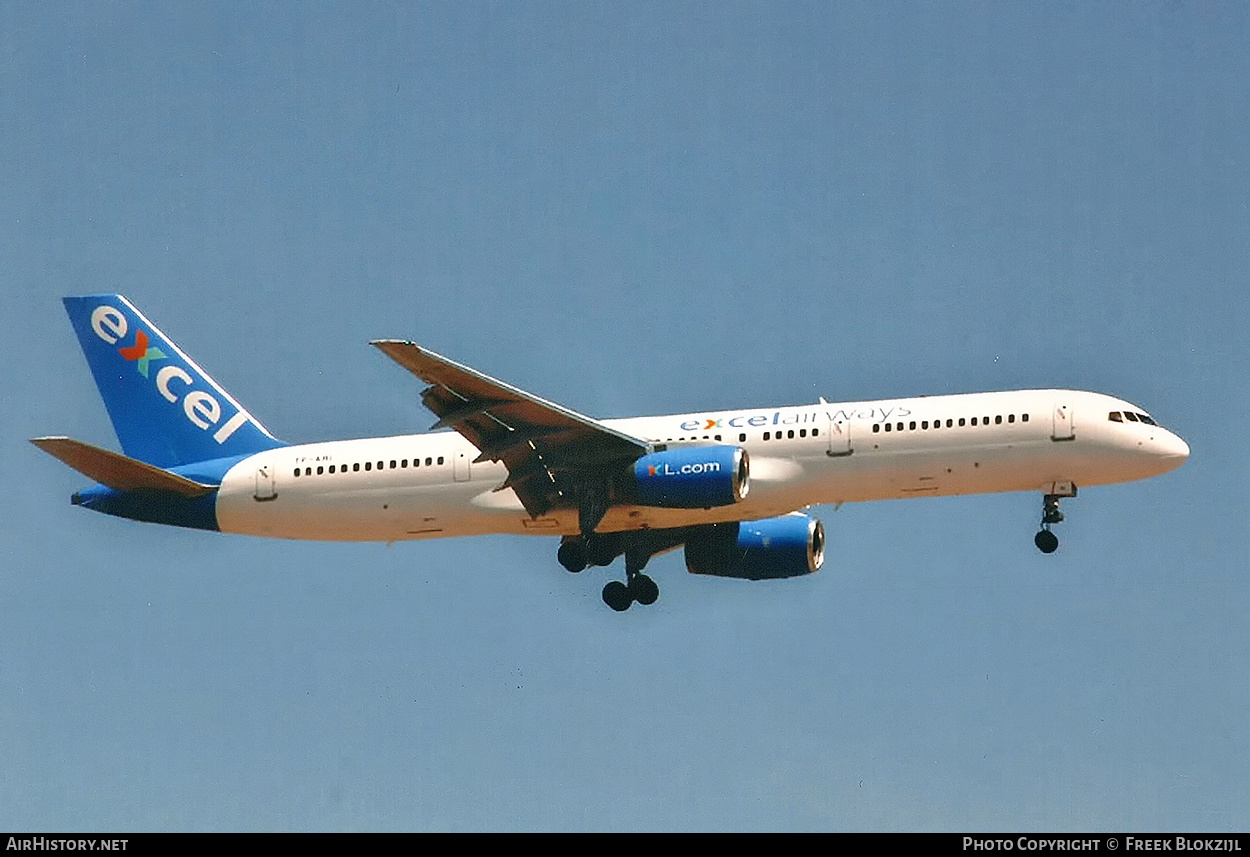 Aircraft Photo of TF-ARI | Boeing 757-2Y0 | Excel Airways | AirHistory.net #434844