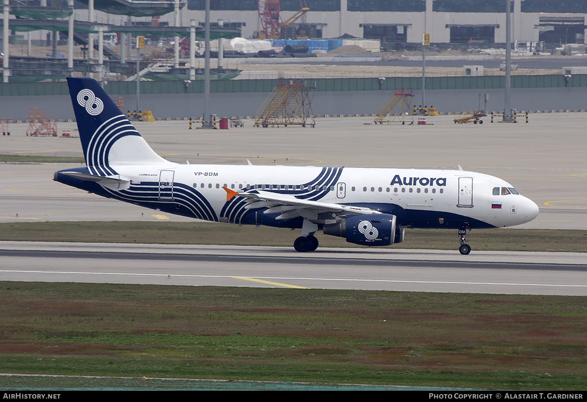 Aircraft Photo of VP-BDM | Airbus A319-111 | Aurora Airlines | AirHistory.net #434846