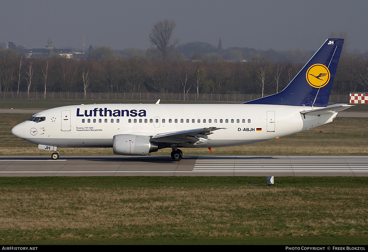 Aircraft Photo of D-ABJH | Boeing 737-530 | Lufthansa | AirHistory.net #434853