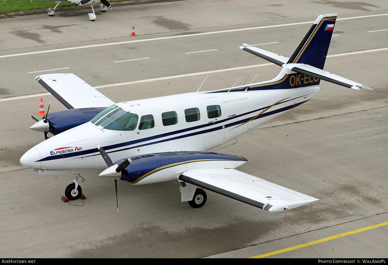 Aircraft Photo of OK-ELO | Cessna T303 Crusader | Elmontex Air | AirHistory.net #434855