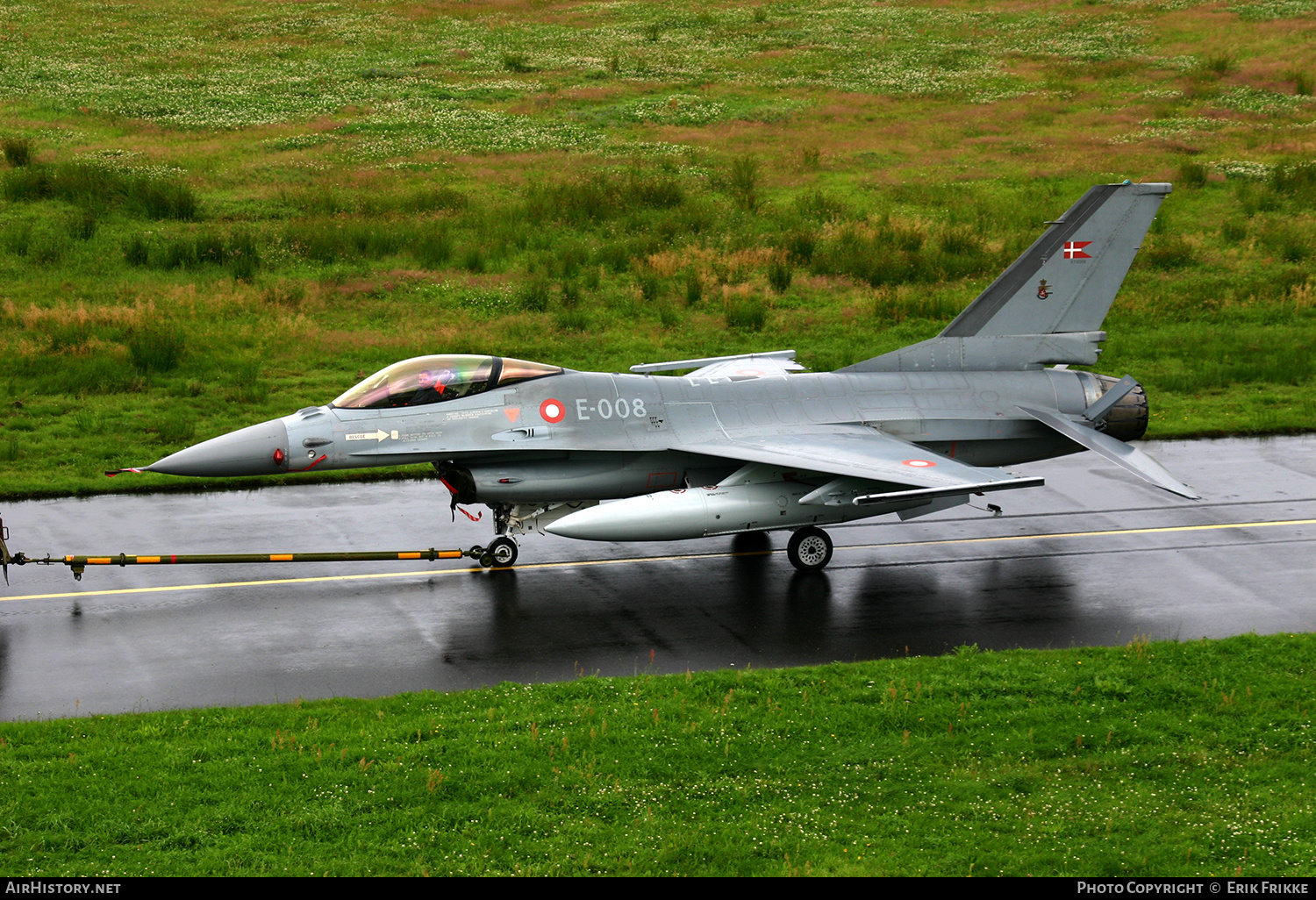 Aircraft Photo of E-008 | General Dynamics F-16AM Fighting Falcon | Denmark - Air Force | AirHistory.net #434888