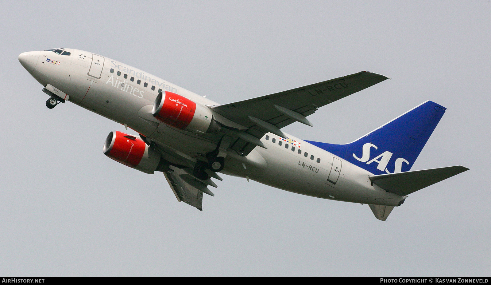 Aircraft Photo of LN-RCU | Boeing 737-683 | Scandinavian Airlines - SAS | AirHistory.net #434889