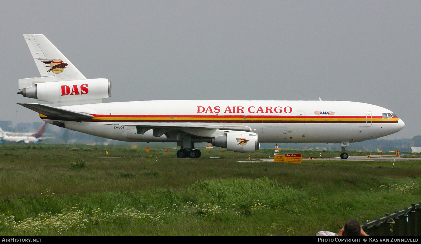 Aircraft Photo of 5X-JOE | McDonnell Douglas DC-10-30CF | DAS Air Cargo - Dairo Air Services | AirHistory.net #434895